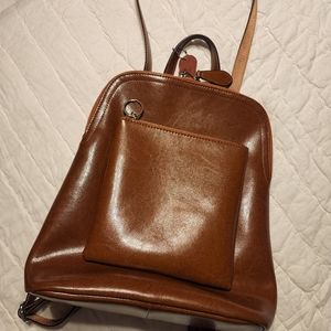 Leather Backpack